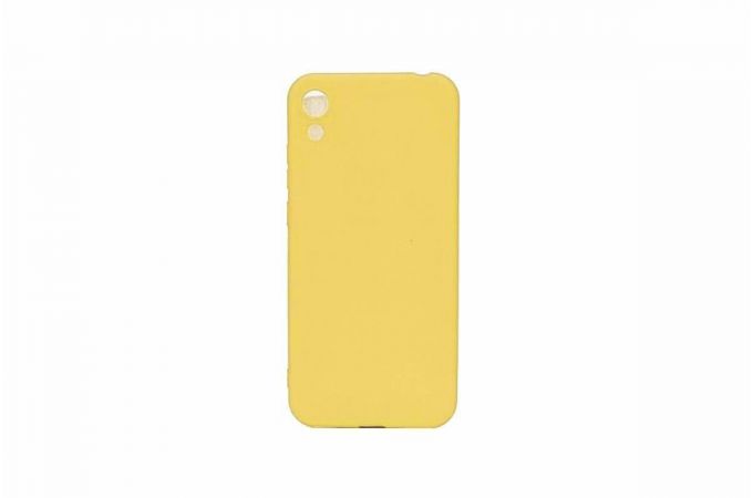 Чехол для Huawei Honor 8S/Y5 (2019) тонкий (желтый)
