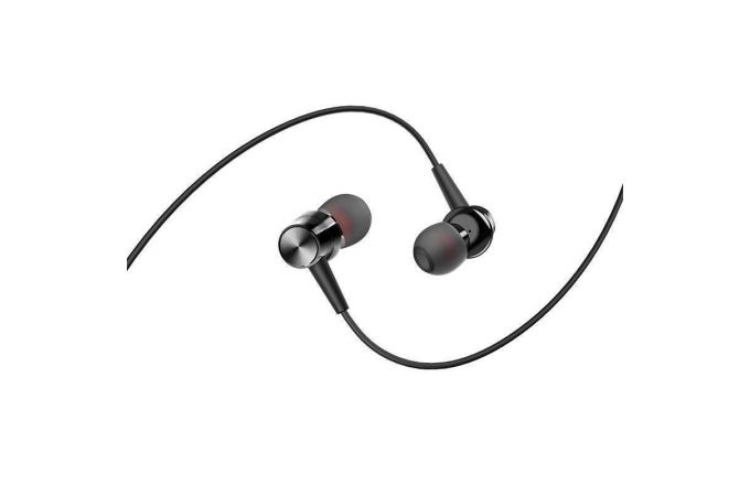 Наушники вакуумные проводные BOROFONE BM52 Revering universal earphones (черный)