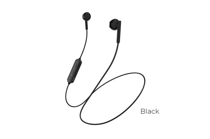 Наушники вакуумные беспроводные BOROFONE BE27 Cool song sports wireless earphonesl Bluetooth (черный)