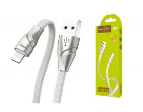 Кабель USB - Lightning HOCO U57, 2,4A (белый) 1,2м