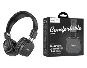 Наушники мониторные беспроводные HOCO W56 Earl BT headphones Bluetooth (черный)