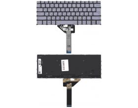 Клавиатура для ноутбука Lenovo Yoga Slim 6 14IAP8 серебристая
