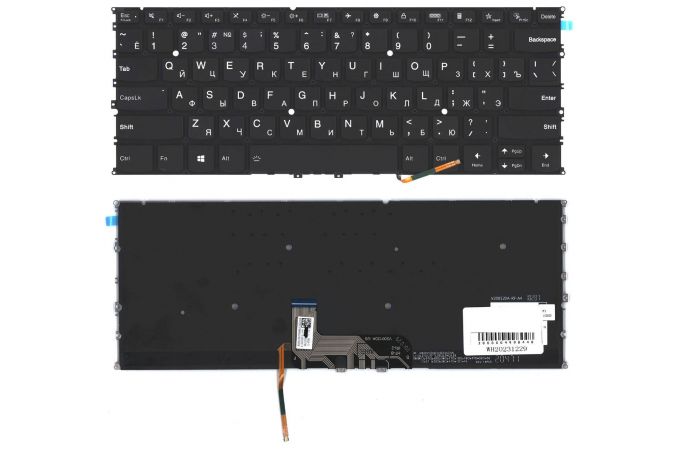 Клавиатура для ноутбука Lenovo Yoga Slim 9-14ITL05 черная