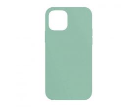 Чехол для iPhone 13 mini (5.4) Silicone Case Soft Touch (серо-зеленый)