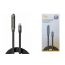 Кабель- подставка Buit-in folding phone stand USB - USB Type-C  240W Fast (белый) 1.5 м