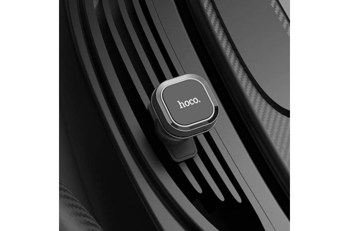 Держатель автомобильный для телефона HOCO CA52 Intelligent air outlet in-car holder черный