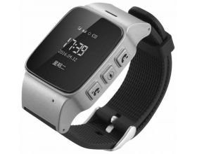 Смарт часы с GPS GP-06 (уценка, без программы) (Серебро)