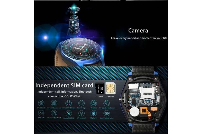 Смарт часы Орбита WD-V10 Красные (SIM,TF)/50 У