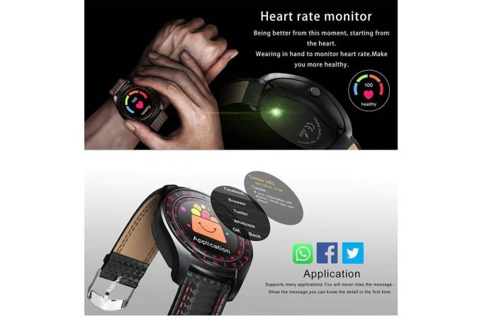 Смарт часы Орбита WD-V10 Красные (SIM,TF)/50 У