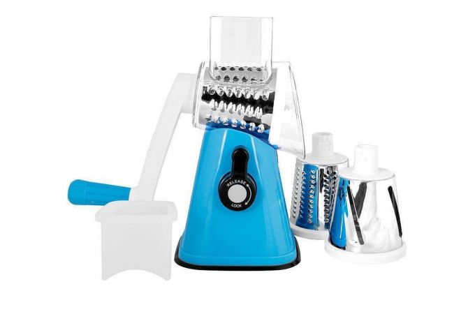 Овощерезка BEON BN-1010 ручная, шинковка , овощерезка, 3 барабана