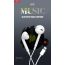 Наушники вакуумные проводные XO EP13 Lighting Bluetooth earphone ( pop up windows) White