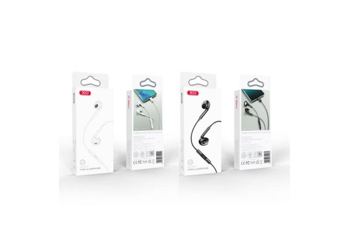 Наушники вакуумные проводные XO EP74 Original Series Fourth Generation Type-C Digital Decoded Half In ear Black