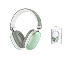 BE45 Beiguo Headband Bluetooth Headset Green