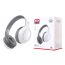 Наушники мониторные беспроводные XO BE35 bluetooth headset White+Grey