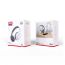 Наушники мониторные беспроводные XO BE35 bluetooth headset White+Grey