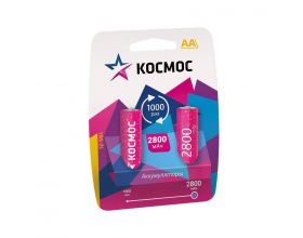 Аккумуляторы Космос R6 2800mAh BL2 2/AA 2шт