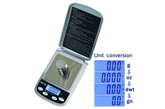 Весы портативные электрические Орбита OT-HOW02 200гр точность 0,01гр