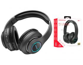 Наушники мониторные беспроводные BOROFONE BO17 wireless headset Bluetooth (черный)