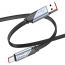 Кабель USB - USB Type-C HOCO U119 5A Machine charging data cable Type-C (черный) 1м