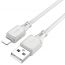 Кабель USB - Lightning HOCO X101, 2,4A (серый) 1м