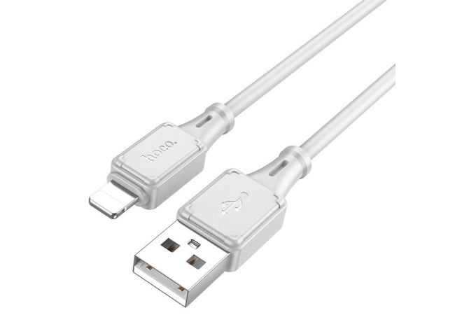 Кабель USB - Lightning HOCO X101, 2,4A (серый) 1м