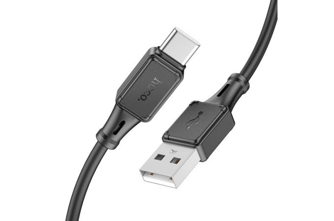 Кабель USB - USB Type-C HOCO X101, 2,4A (черный) 1м