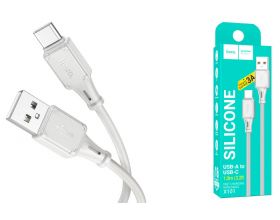 Кабель USB - USB Type-C HOCO X101, 2,4A (серый) 1м