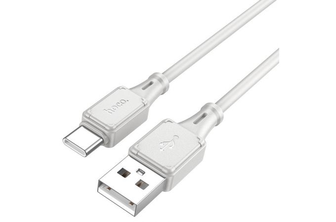 Кабель USB - USB Type-C HOCO X101, 2,4A (серый) 1м