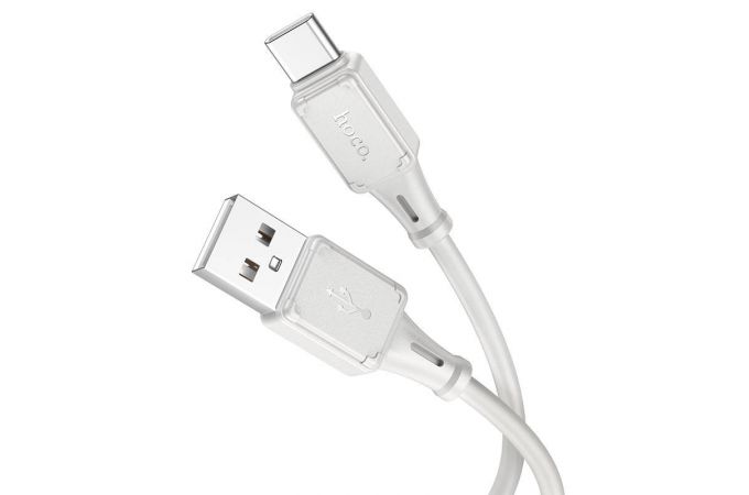 Кабель USB - USB Type-C HOCO X101, 2,4A (серый) 1м