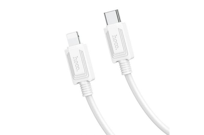 Кабель USB Type-C - Lightning HOCO X37 3A PD20W (белый) 1м