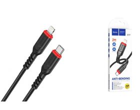 Кабель USB Type-C - Lightning HOCO X59 3A PD20W (черный) 3м