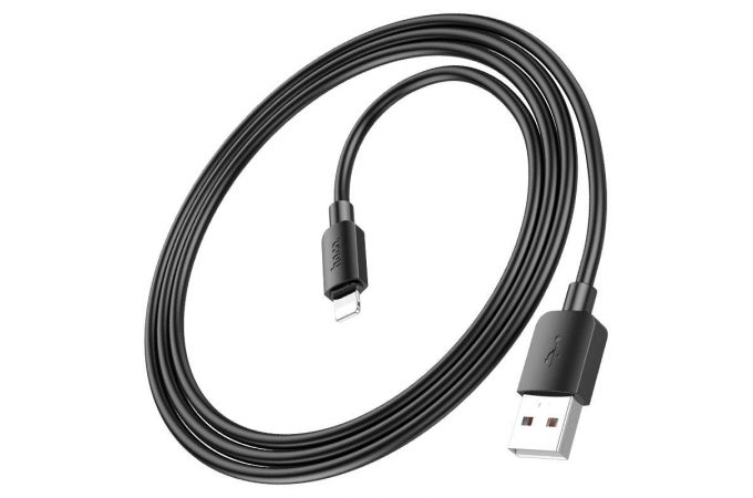 Кабель USB - Lightning HOCO X96, 2,4A (черный) 1м