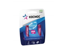 Аккумуляторы Космос R03 1000mAh BL2 2/AAA 2шт