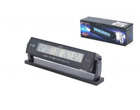 Часы автомобильные электронные VST-7013V (температура, будильник, вольтметр)