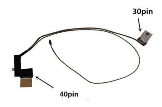 Шлейф матрицы для ноутбука Asus X570UD 30-pin