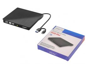 Внешний DVD привод USB 3.0 Орбита OT-PCA03 (CD/DVD R/RW)