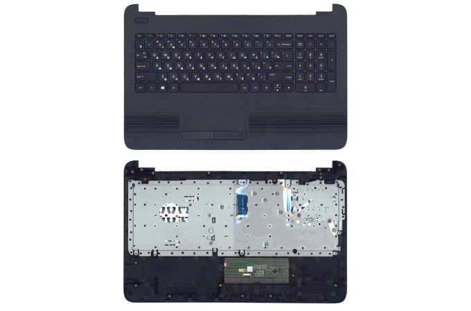 Клавиатура для ноутбука HP Pavilion 250 G4 G5, 255 G4, 15-af черная топ-панель