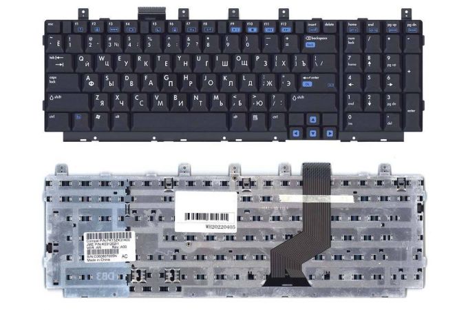 Клавиатура для ноутбука HP Pavilion DV8000 черная