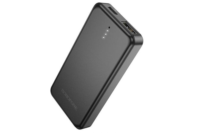 Универсальный дополнительный аккумулятор Power Bank BOROFONE BJ48 mini portable (2500 mAh) (черный)