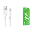 Кабель USB - MicroUSB BOROFONE BX43 2,4A (белый) 1м