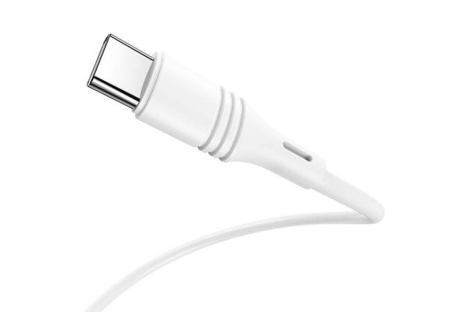 Кабель USB - USB Type-C BOROFONE BX43, 3A (белый) 1м