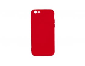 Чехол для iPhone 6/6S с отверстием под камеры (красный)
