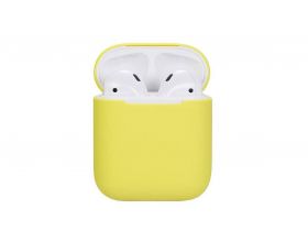 Чехол для наушников AirPods Copy orig. (желтый)