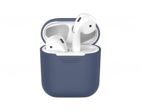 Чехол для наушников AirPods Copy orig. (серый)