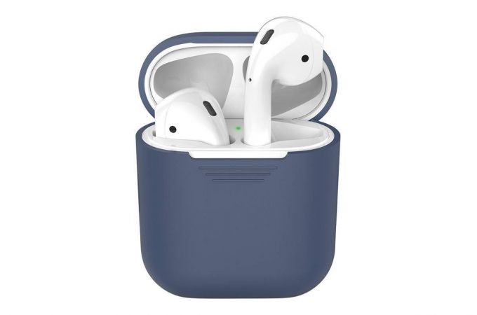 Чехол для наушников AirPods Copy orig. (серый)