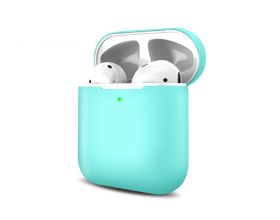 Чехол для наушников AirPods Copy orig. (мятный)