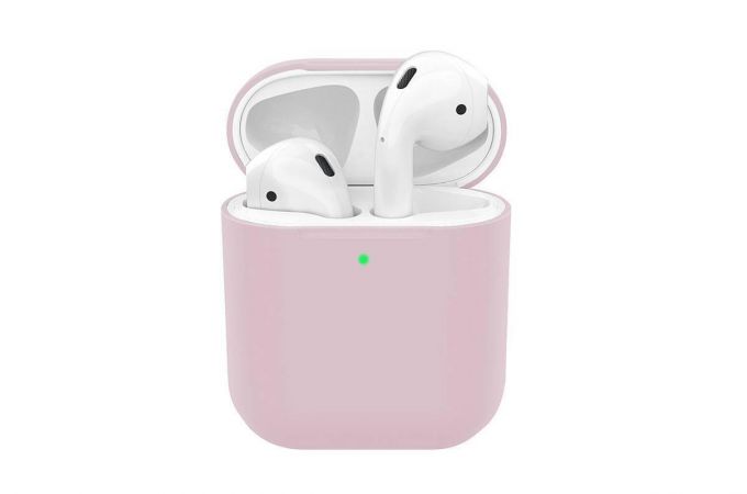 Чехол для наушников AirPods Copy orig. (розовый песок)