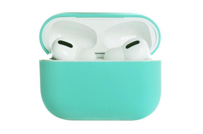 Чехол для наушников AirPods Pro Copy orig. (мятный)