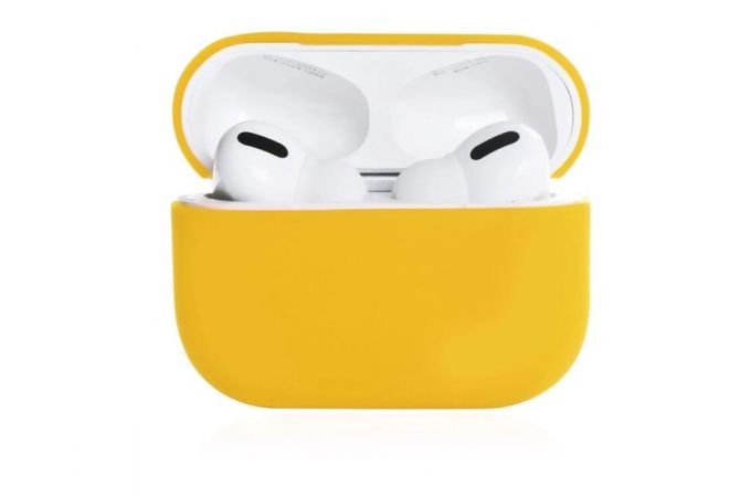 Чехол для наушников AirPods Pro Copy orig. (желтый)