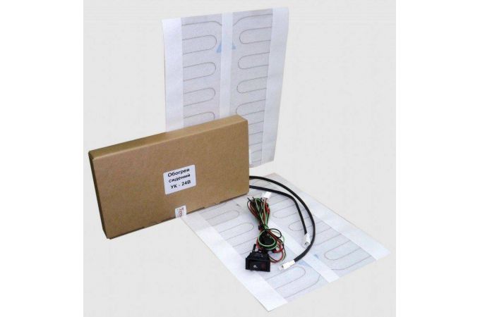 Обогрев сиденья "Емеля" УК-24в. установочный комплект на одно сиденье